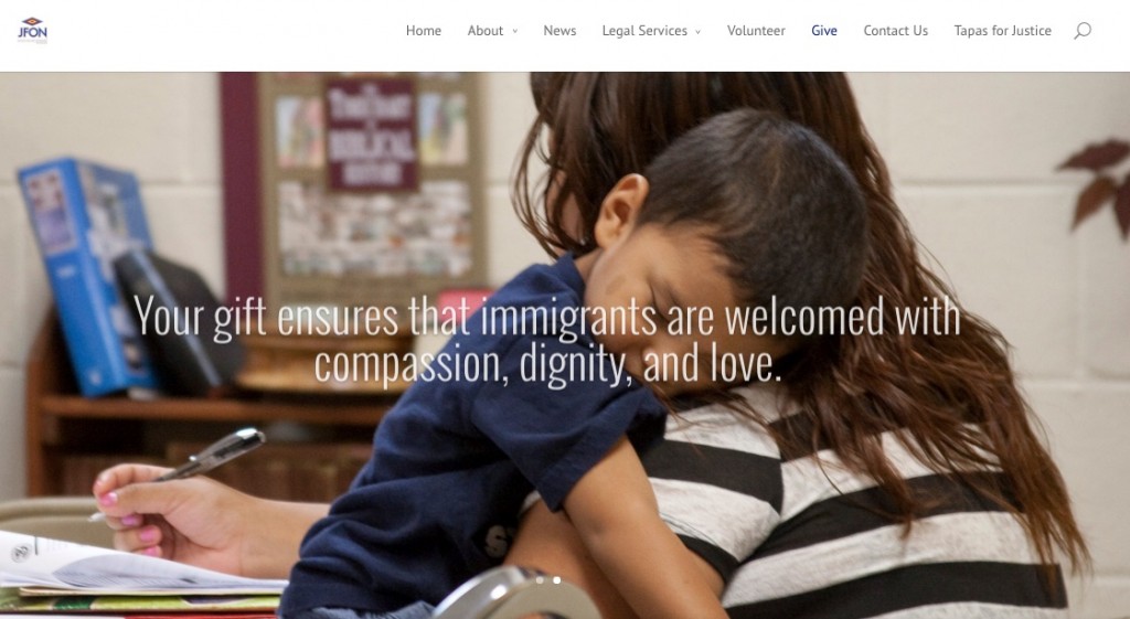 "Your gift ensures that immigrants are welcomed with compassion, dignity, and love."
