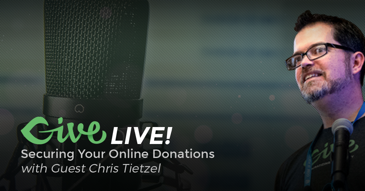Give Live: Securing Online Donations
