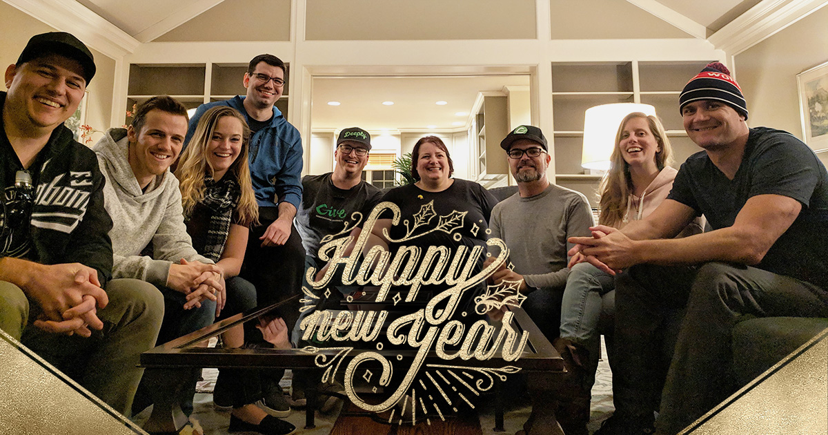 Team Give Happy New Year