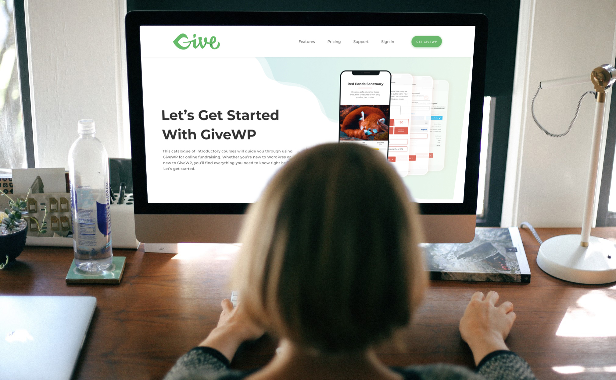 The GiveWP Getting Started Guide will be easy to access for anyone from the GiveWP website.