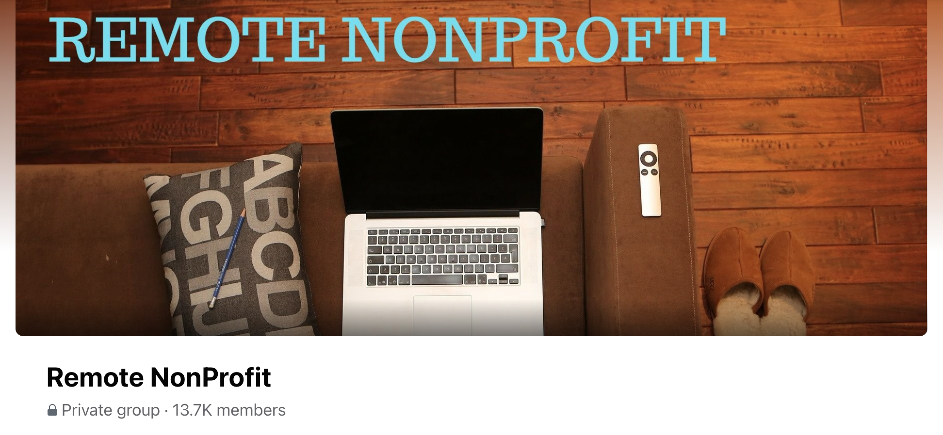 Remote Nonprofit Facebook Group