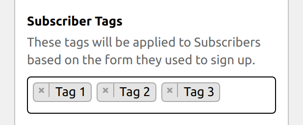 MailChimp Tags field for GiveWP