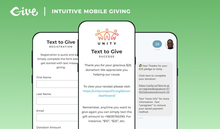 T2G Intuitive Mobile Giving