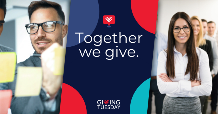 Together we give on Giving Tuesday.