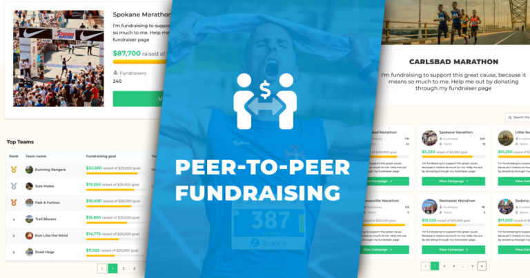 Peer-to-Peer Fundraising Updates
