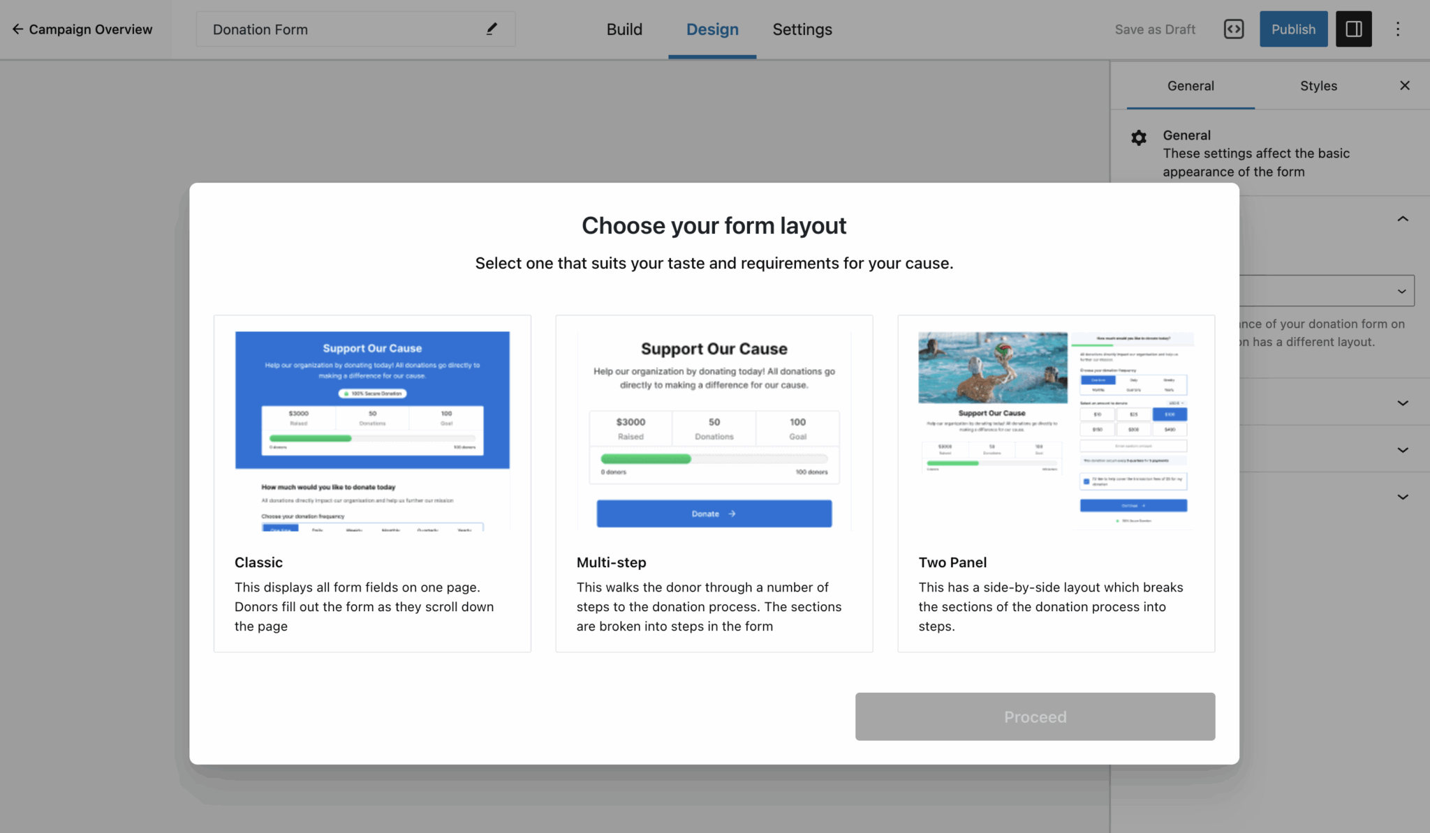 Editing GiveWP Forms - GiveWP